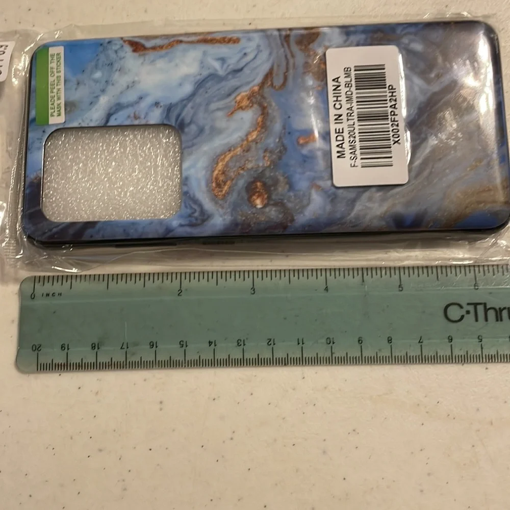 NWT Samsung S20 Ultra Blue Marble Case